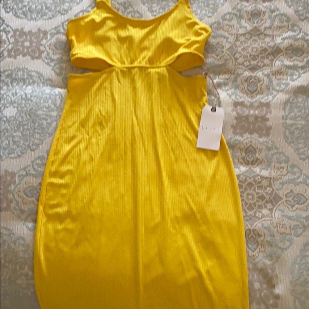 Fitted mini dress